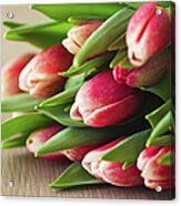 Bouquet Of Tulips Acrylic Print