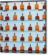 Bourbon Bottles Acrylic Print