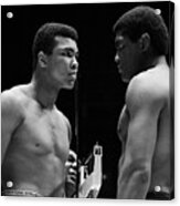 Boxers Ali And Terrell Facing One Acrylic Print