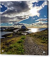 Brakarey Island, Borgarnes, Iceland Acrylic Print