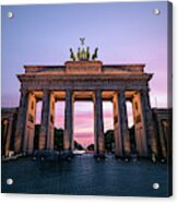 Brandenburg Gate - Berlin, Germany - Travel Photography Acrylic Print