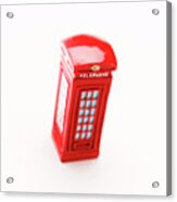 British Public Telephone Box Acrylic Print