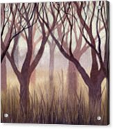 Brownish Forest Acrylic Print