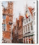 Bruges, Belgium - 03 Acrylic Print