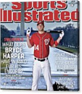 Bryce Harper Spring Training 13 Sports Illustrated Cover Acrylic Print