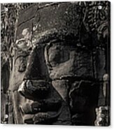 Buddha Head, Angkor Wat Acrylic Print