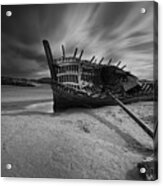 Bunbeg Shipwreck Acrylic Print