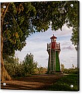 Bunthuser Spitze Leuchtturm Acrylic Print