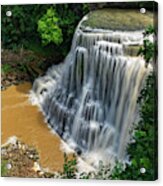 Burgess Falls State Park In Sparta Tennessee Acrylic Print