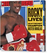 Buster Douglas, Heavyweight Boxing Sports Illustrated Cover Acrylic Print