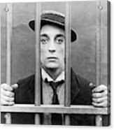 Buster Keaton In The Goat -1921-. Acrylic Print