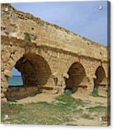 Caesarea Aqueduct - Caesarea, Israel Acrylic Print