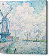 Canal In Overschie 1906 Acrylic Print