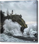 Cape Disappointment Chaos Acrylic Print