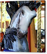 Carousel Horse Portrait Acrylic Print