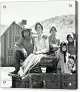 Cast Of Little House On The Prairie Acrylic Print