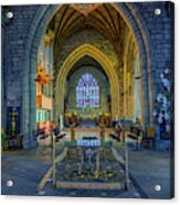 Cathedral At Christmas Acrylic Print