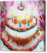 Celebration Cake Acrylic Print