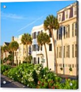 Charleston, South Carolina, Usa Homes Acrylic Print