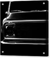 Chevy C-10 Pickup, Black Shirt Acrylic Print
