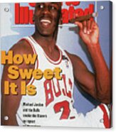 Chicago Bulls Michael Jordan, 1992 Nba Finals Sports Illustrated Cover Acrylic Print