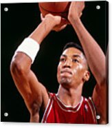 Chicago Bulls Scottie Pippen Acrylic Print