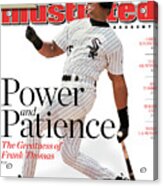Chicago White Sox Frank Thomas, 2014 Hall Of Fame Sports Illustrated Cover Acrylic Print