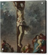 Christ On The Cross, 1853. Artist Acrylic Print