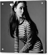 Christine Curtis With Pigtails Acrylic Print