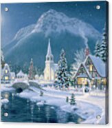 Christmas Village Acrylic Print