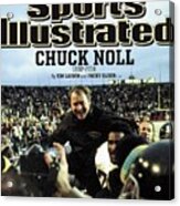 Chuck Noll 1932 - 2014 Sports Illustrated Cover Acrylic Print