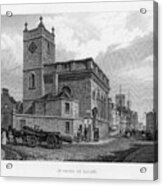 Church Of St Peter Le Bailey, Oxford Acrylic Print