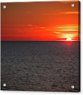 Clearwater Sunset Acrylic Print