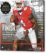 Clemson University Deshaun Watson, 2016 College Football Sports Illustrated Cover Acrylic Print