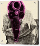 Close Range Handgun Acrylic Print