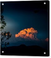 Clouds At Sunset Acrylic Print