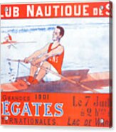 Club Nautique De Spa Acrylic Print