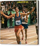 Club West Jim Ryun, 1972 Us Olympic Track & Field Trials Sports Illustrated Cover Acrylic Print