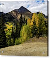 Color In The Mountains Acrylic Print