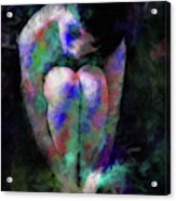 Colored Darkness Acrylic Print