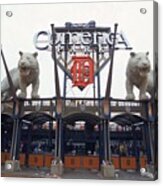 Comerica Park Acrylic Print