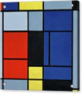 Composition, 1921-1925 Painting by Piet Mondrian | Fine Art America