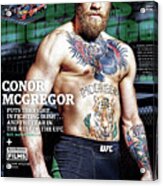 Conor Mcgregor Puts The Fight In Fighting Irish...and The Sports Illustrated Cover Acrylic Print