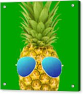 Cool Pineapple Acrylic Print