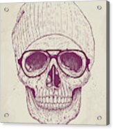 Cool Skull Acrylic Print