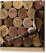 Corks And Corkscrew Acrylic Print