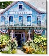Country Antiques Store - Hawley Pa Acrylic Print