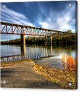 Cpr Railway Bridge Galt Cambridge Acrylic Print