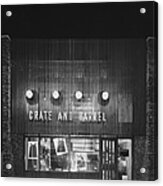 Crate And Barrels Original Store Acrylic Print