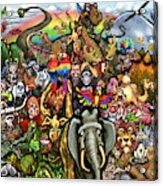 Creatures Beasts And Animals Acrylic Print